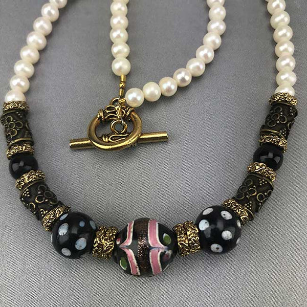 Etruscan Style Pirate Necklace From Boone Trading Co.