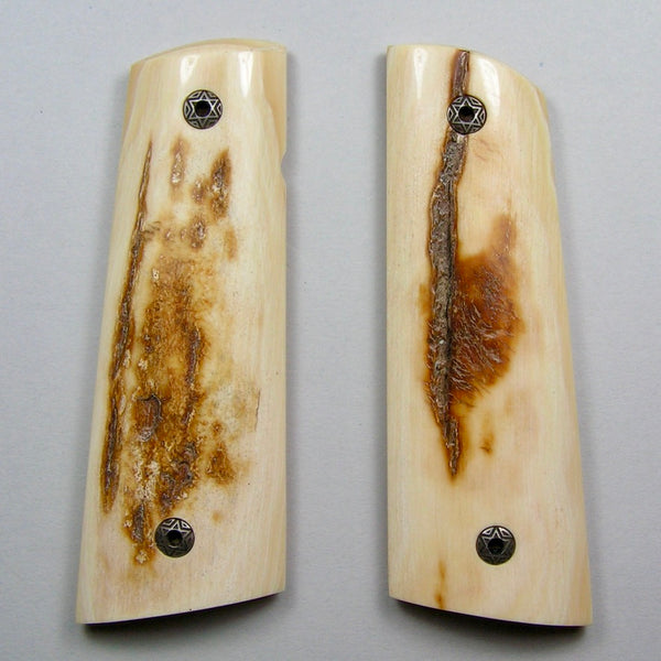 1911 Mammoth Ivory Bark Grips (2B)