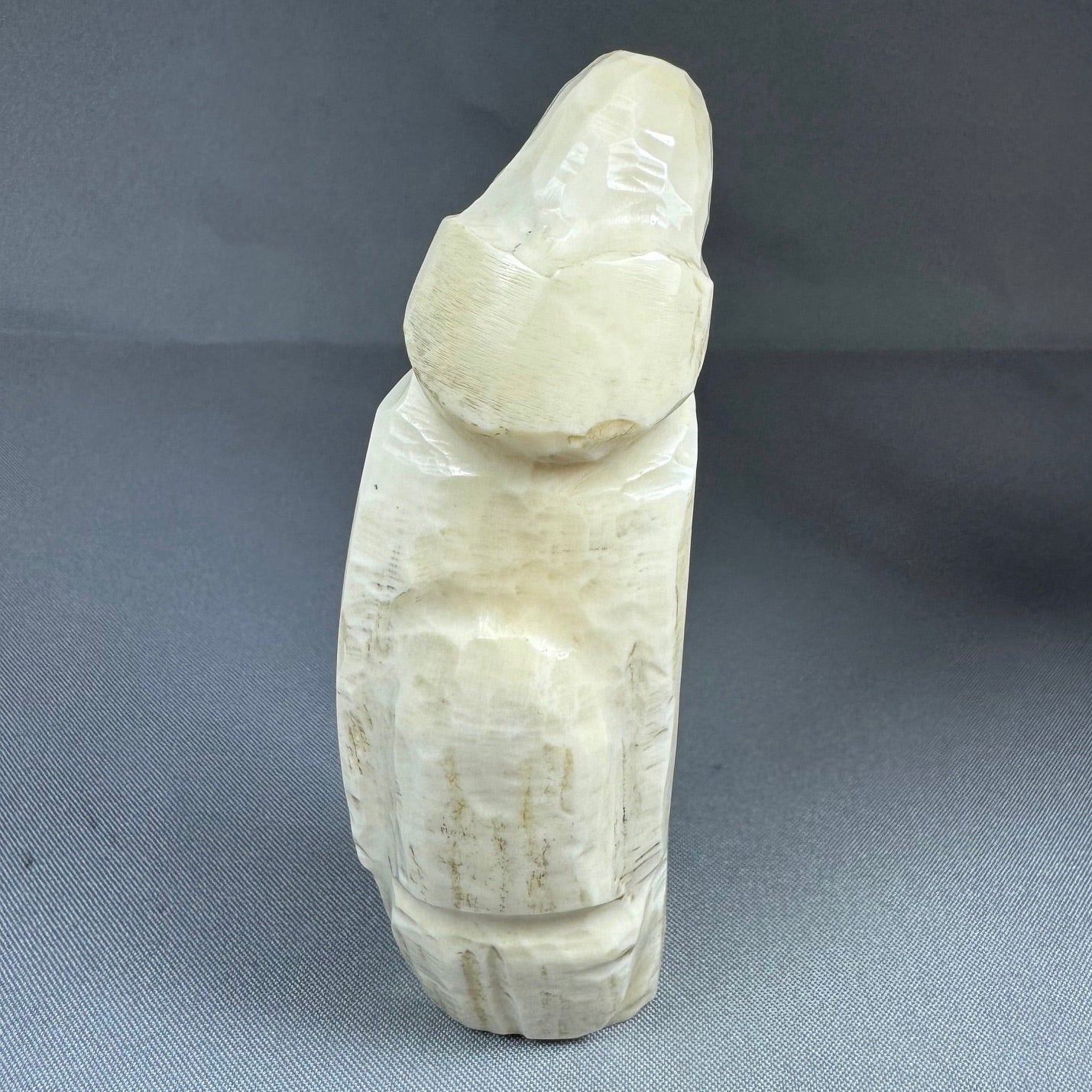 Sperm Whale Tooth Unfinished Billiken Carving