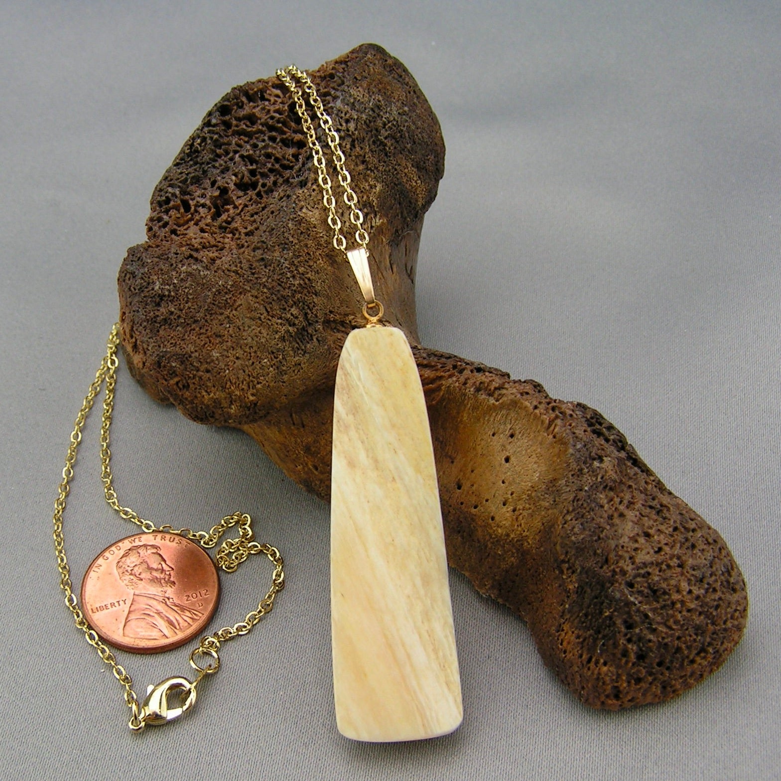 Narwhal Ivory Pendant 30