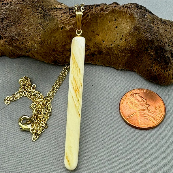 Narwhal Ivory Pendant 26