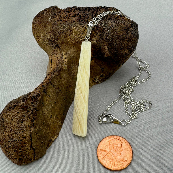 Narwhal Ivory Pendant 21